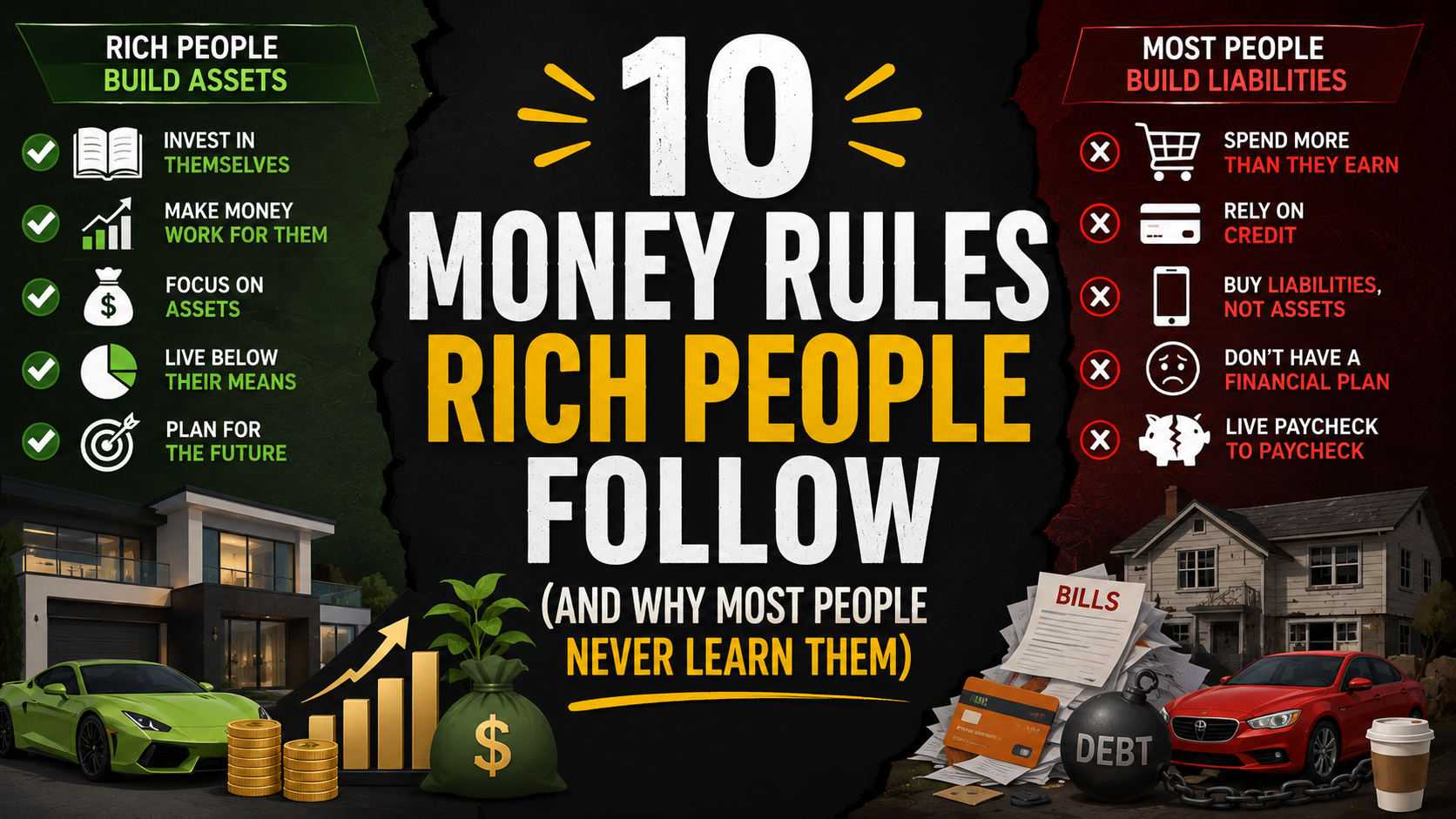 10 Money Rules Rich People Follow (And Why Most People Never Learn Them)