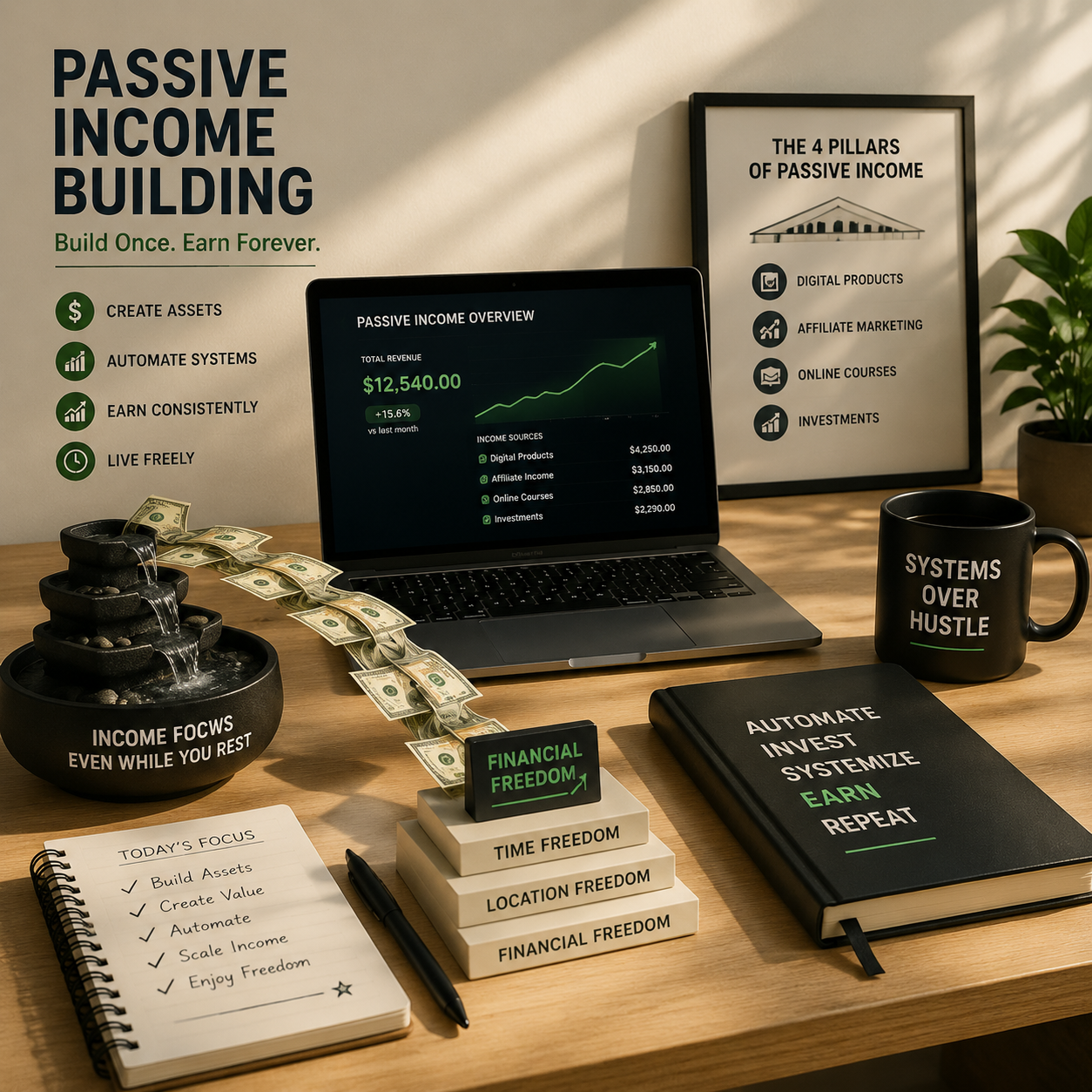 15 Passive Income Ideas You Can Start Today Using Free AI Tools
