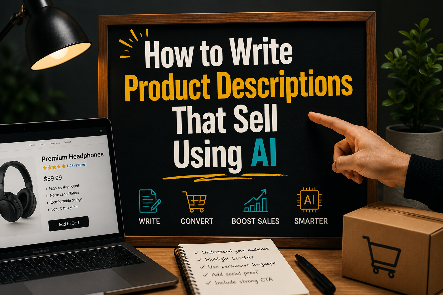 How to Write Product Descriptions That Sell Using AI