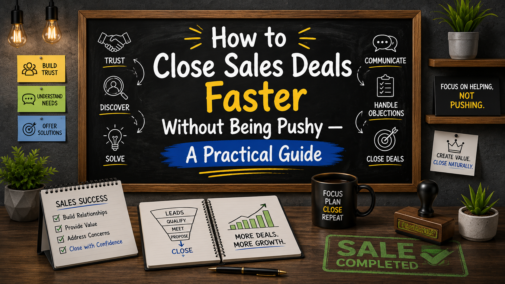 How to Close Sales Deals Faster Without Being Pushy — A Practical Guide