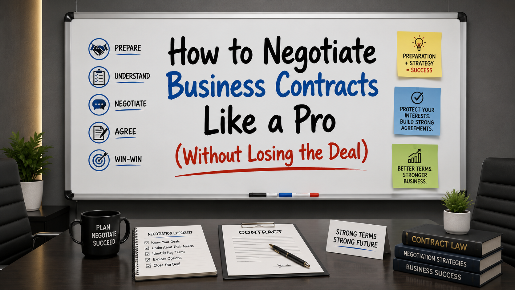 How to Negotiate Business Contracts Like a Pro (Without Losing the Deal)