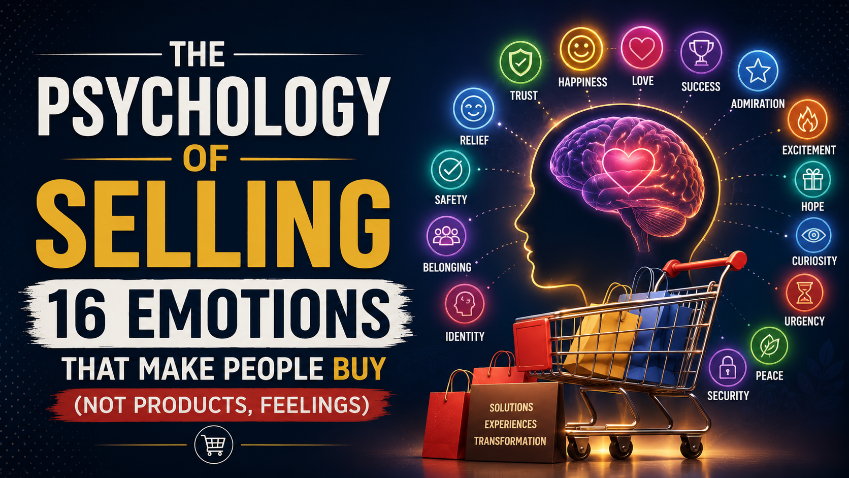 The Psychology of Selling: 16 Emotions That Make People Buy (Not Products, Feelings)