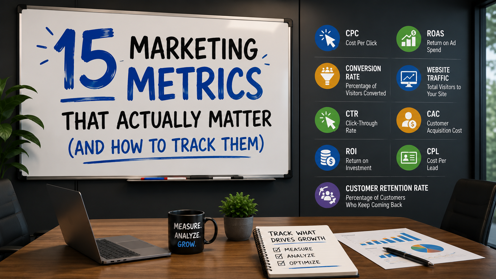 15 Marketing Metrics That Actually Matter (And How to Track Them)