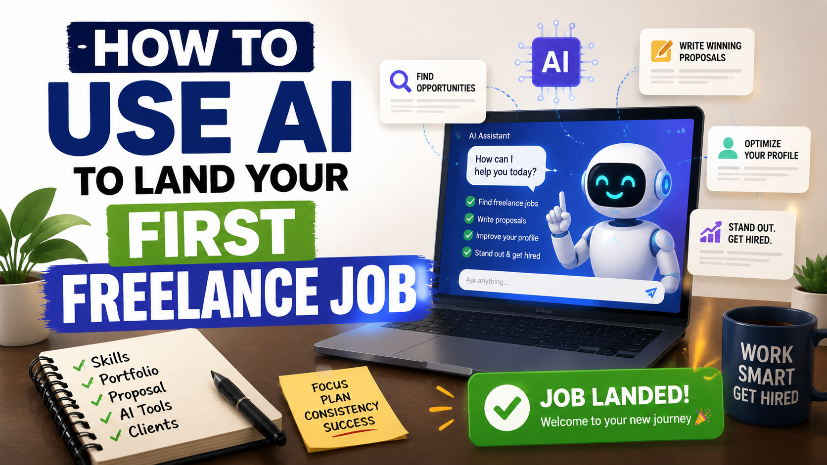 How to Use AI to Land Your First Freelance Job