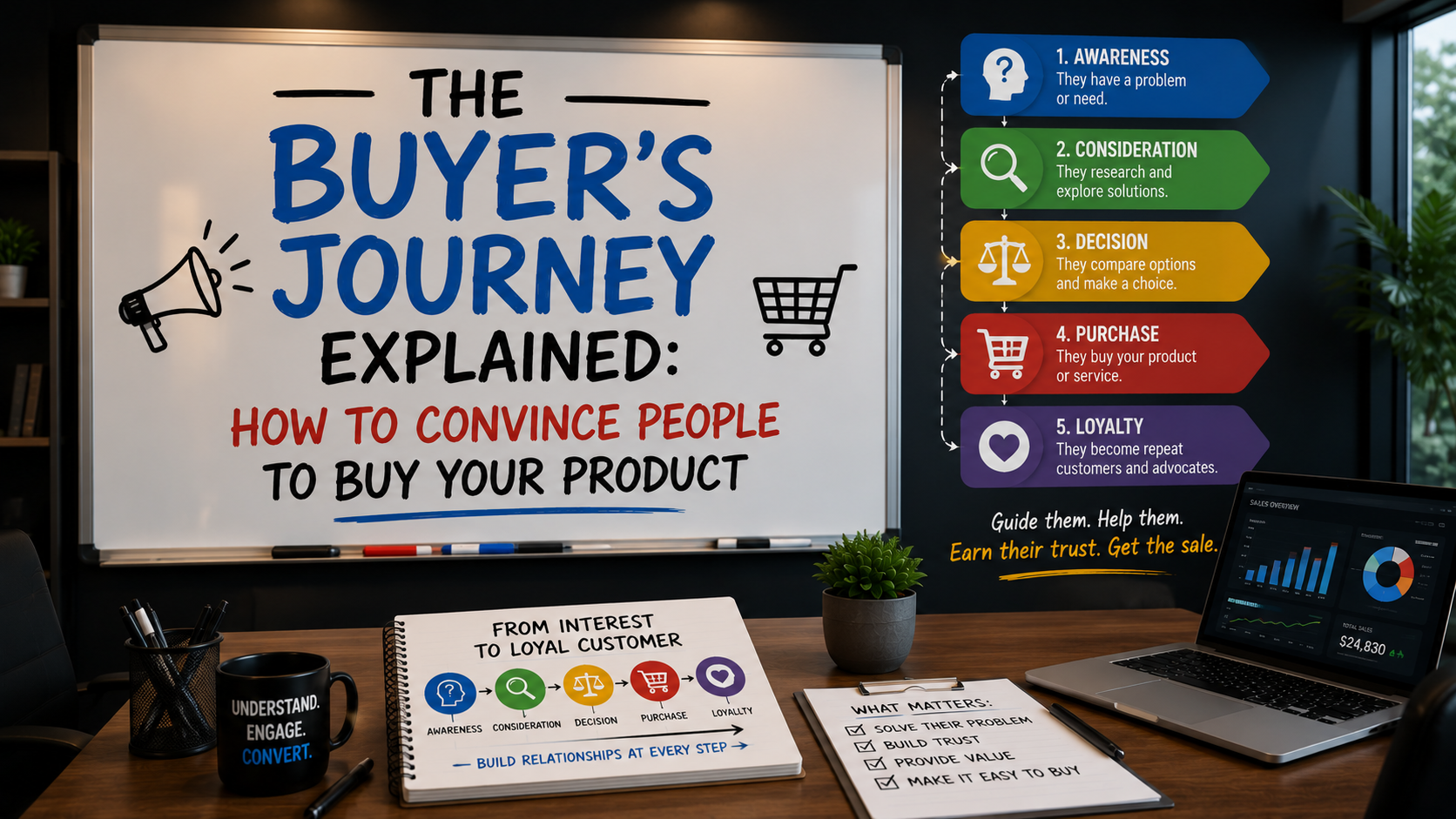 The Buyer’s Journey Explained: How To Convince People To Buy Your Product