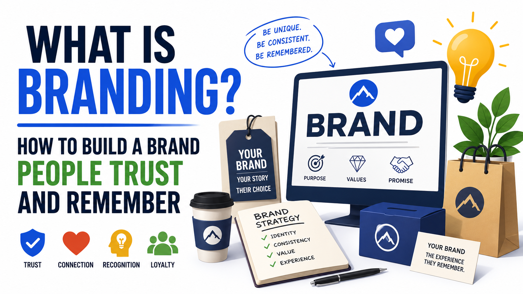 What Is Branding? How to Build a Brand People Trust and Remember