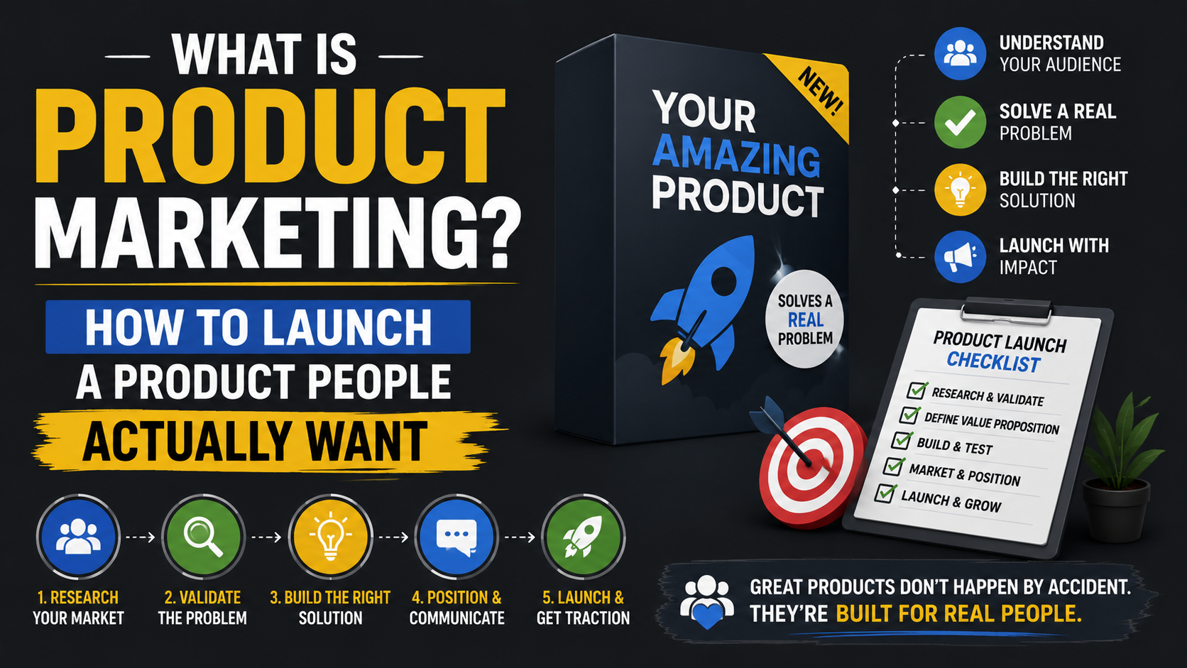 What Is Product Marketing? How to Launch a Product People Actually Want